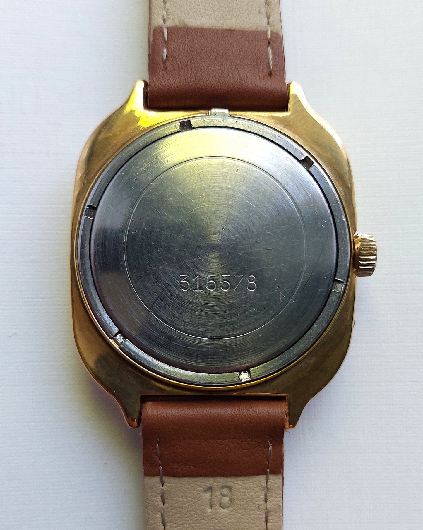 Soviet watch - "Slava", Mens watch,Ukraine watch, Vintage Watch , gold watch ,Mens watch, boyfriends watch "Slava"