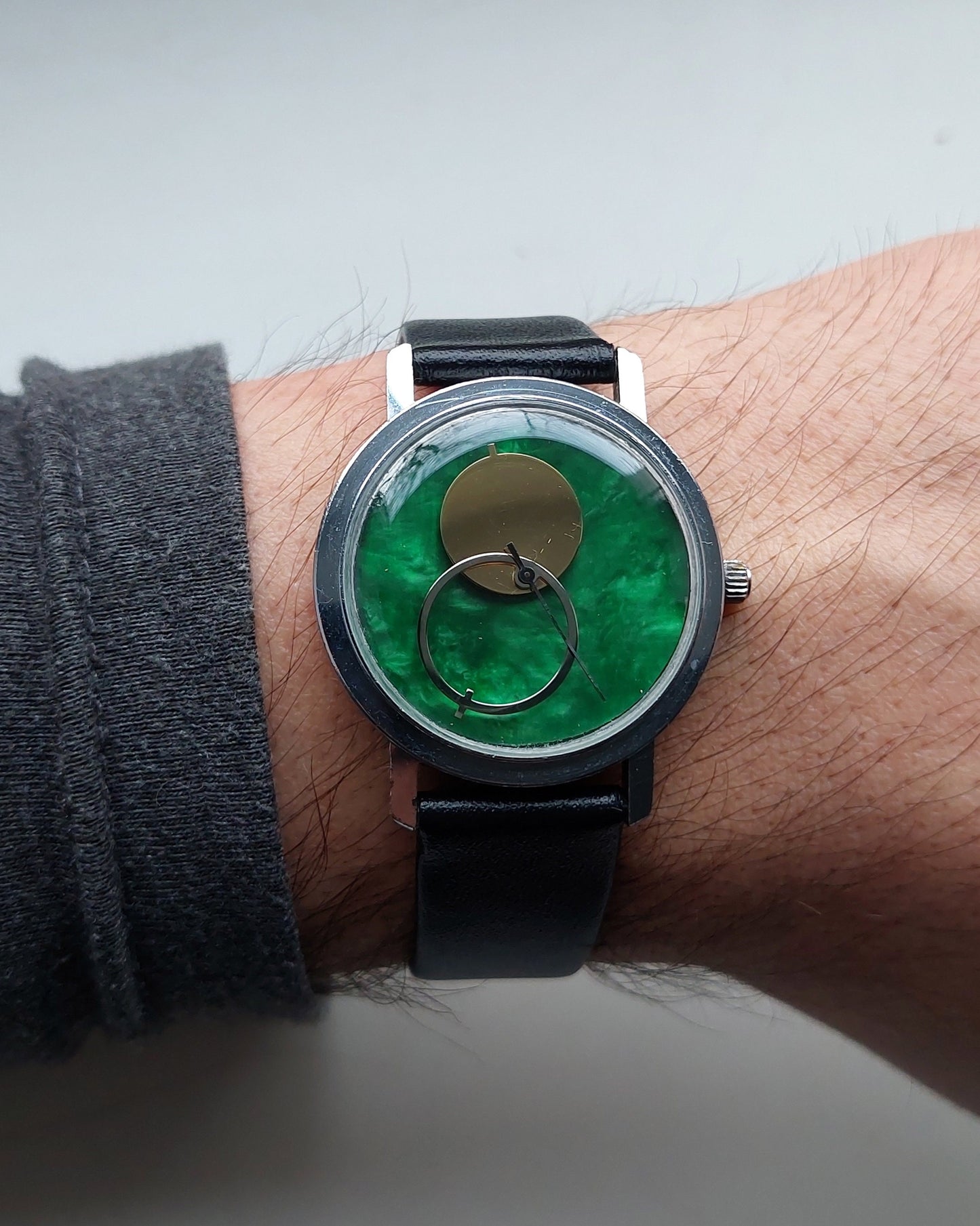 Soviet watch "Raketa" - Malachite watch - Marble watch - Copernicus watch - Moon Sun watch