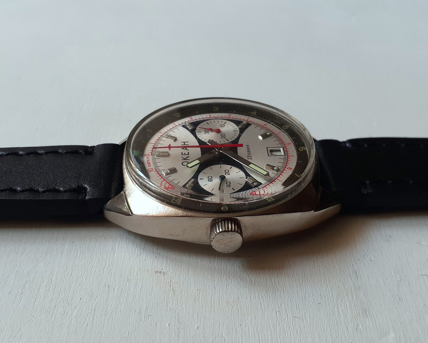 Rare watch Chronograph "Poljot", Shturmanskie watch, Ocean watch ,Vintage Watch ,Navy watch, Mechanical watch , air force watch