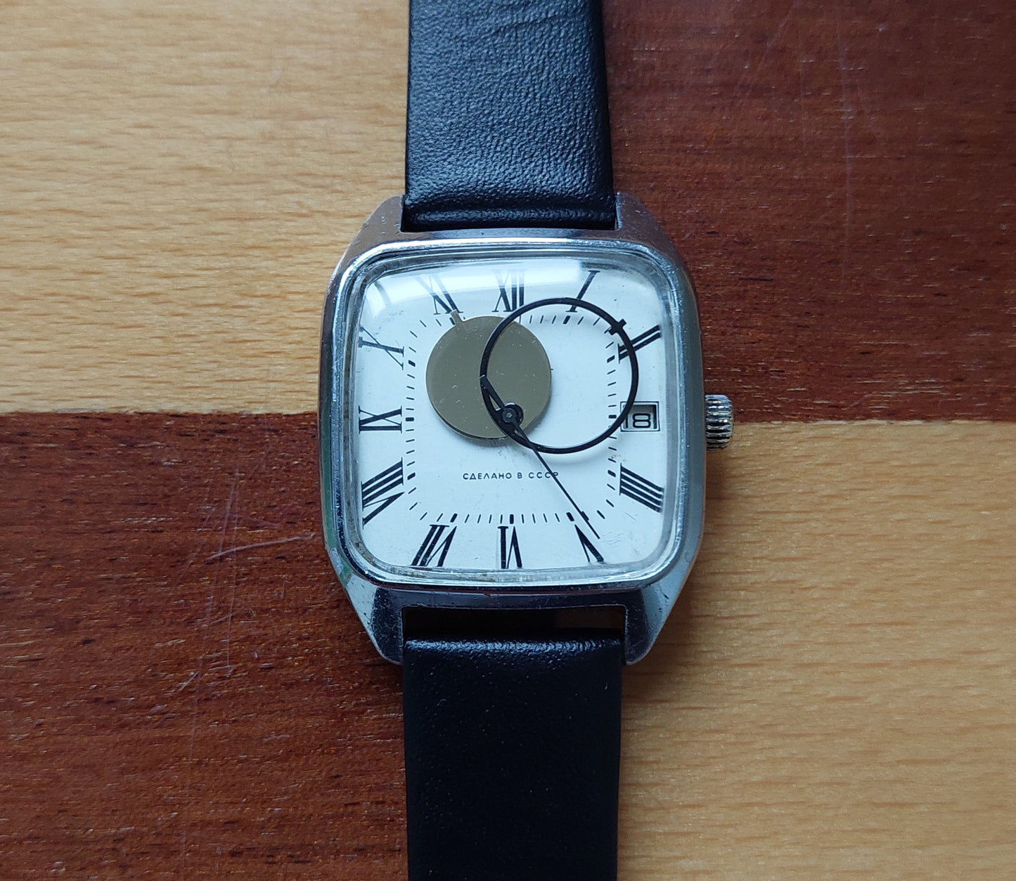 Vintage watch "Copernicus" , Copernicus watch, Sun and Moon watch, sun moon watch, round hands watch