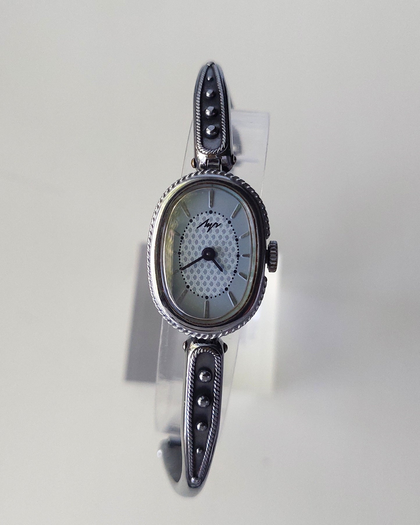 Soviet watch "Luch" with beautiful bracelet , Vintage Watch ,Womens watch ,silver watch , Mechanical watch