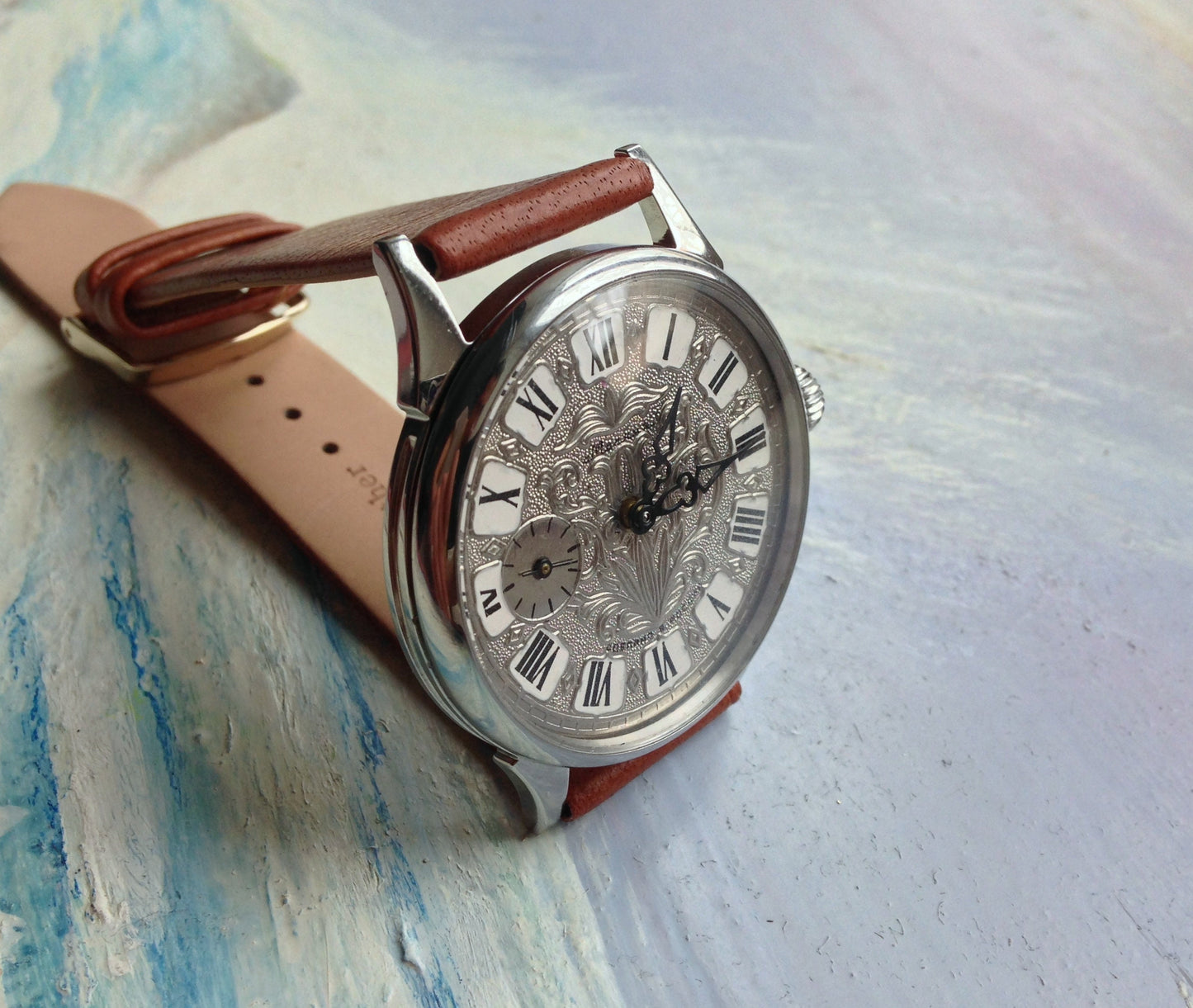 Soviet watch "Molnija", Vintage Watch , Mens watch, "Marriage" watch ,Pocket watch, Ukraine watch