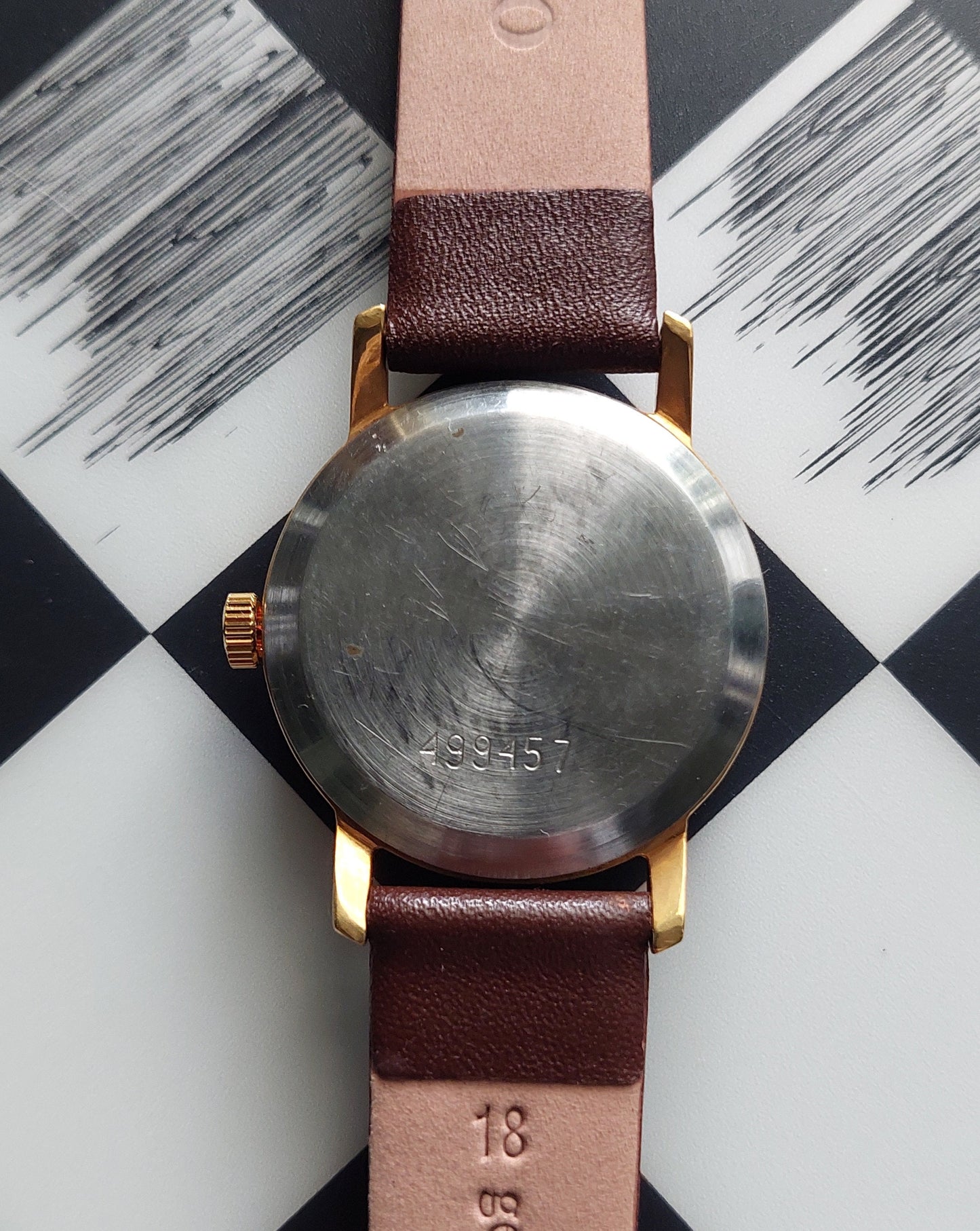 Soviet watch "Pobeda" - Malachite watch