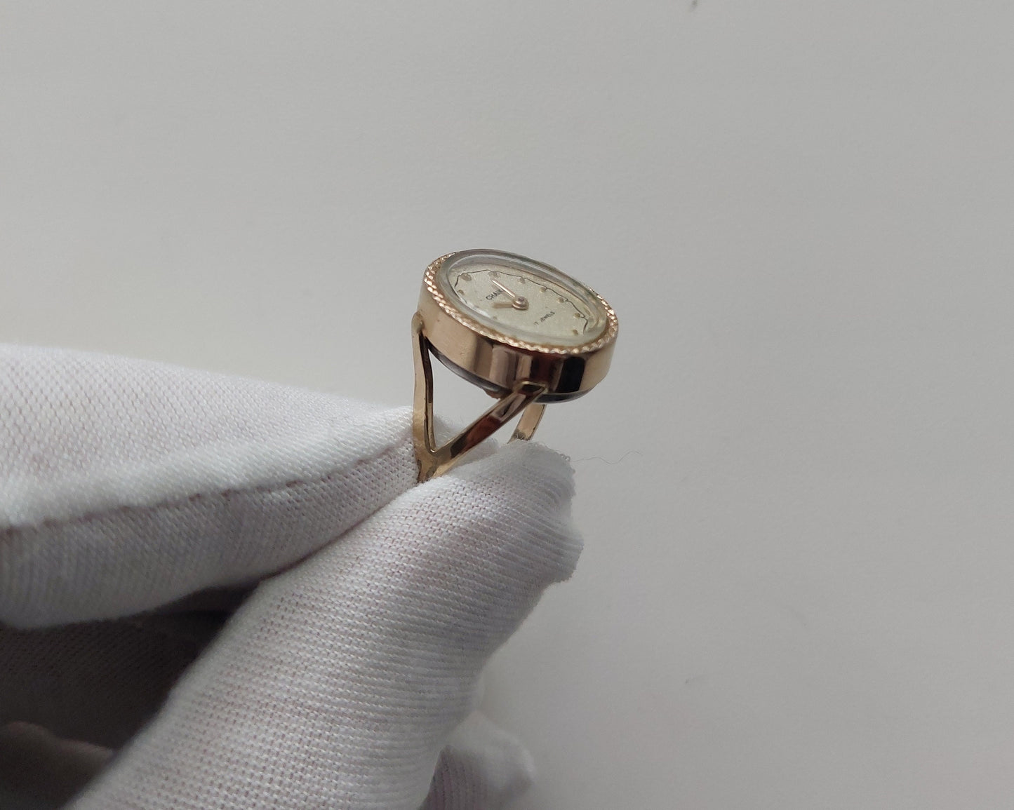 Vintage ring watch "Chaika", Watch ring , ring watch