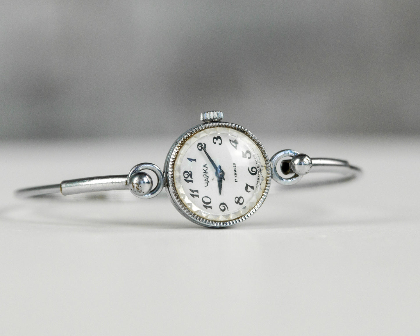 Soviet watch "Chaika" with beautiful bracelet , Vintage Watch ,Womens watch ,gold watch , Mechanical watch