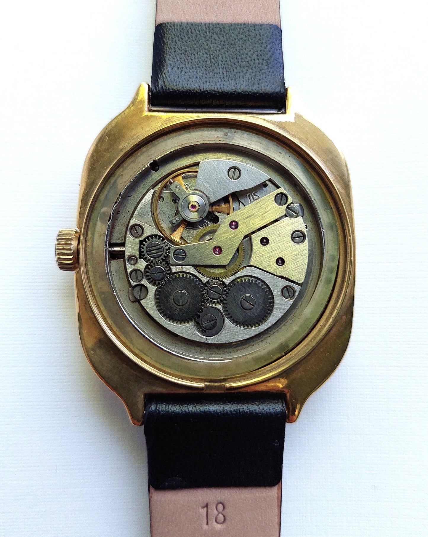 Soviet watch - "Slava", Mens watch,Ukraine watch, Vintage Watch , gold watch ,Mens watch, boyfriends watch "Slava"