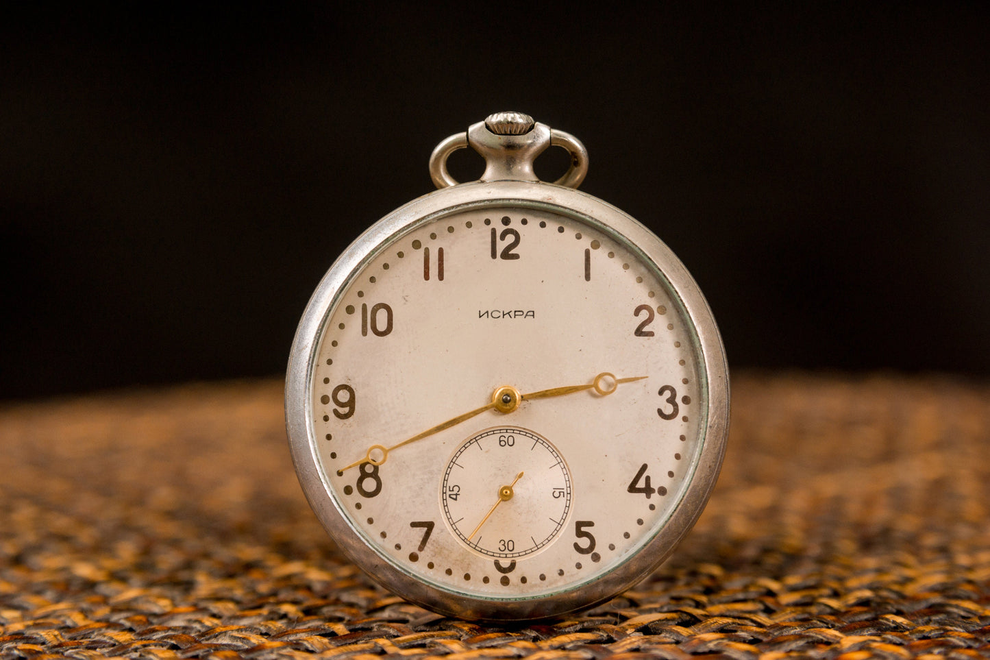 Pocket watch "Spark" Soviet watch antique pocket watch