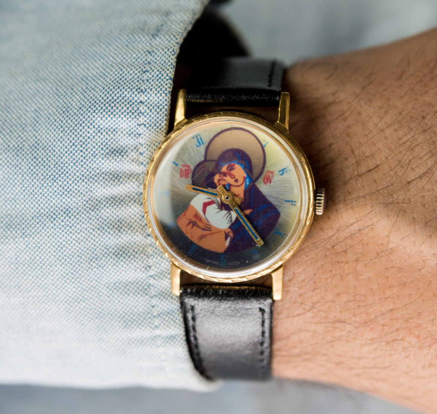 God Mother watch, Mother of God watch, God watch, Religion watch, Jesus watch, Joshua watch, Vintage watch