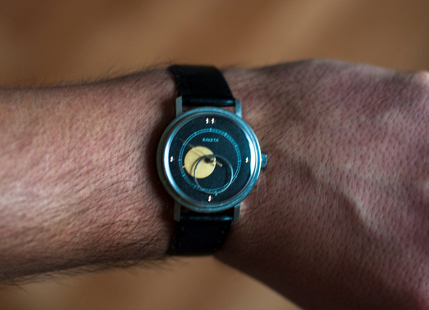 Rare watch, Soviet watch "Raketa", Ukraine watch ,Vintage Watch, Mens watch ,Mechanical watch, Moon Sun watch, boyfriends watch