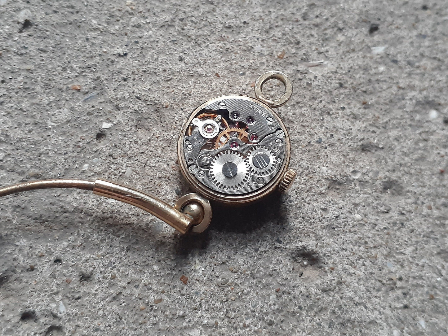 Soviet watch "Chaika" with beautiful bracelet , Vintage Watch ,Womens watch ,gold watch , Mechanical watch