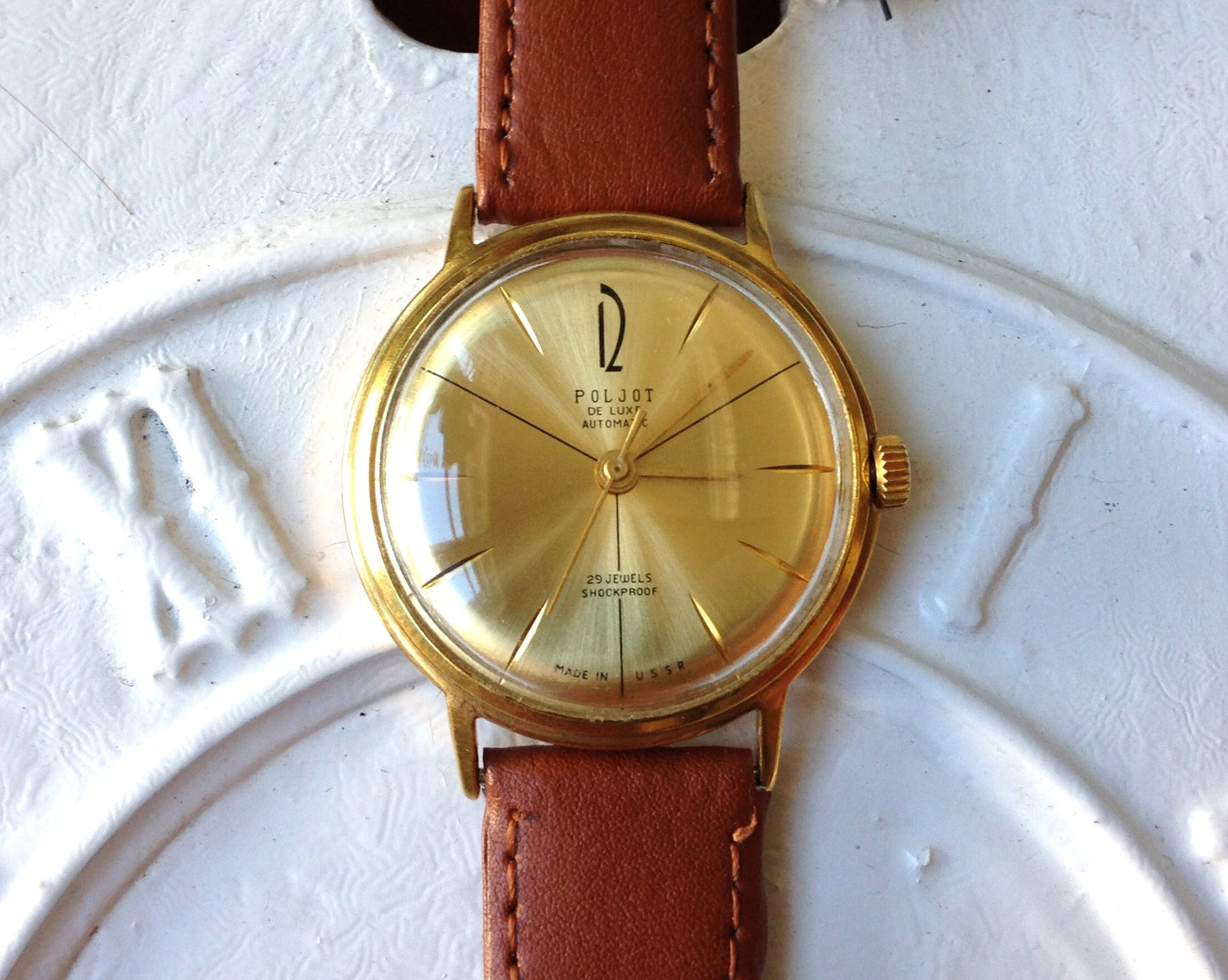 Soviet watch "Poljot" ,Men's watch, Automatic Watch ,classic watch, Ukraine watch, Vintage Watch ,Mens watch, boyfriends watch