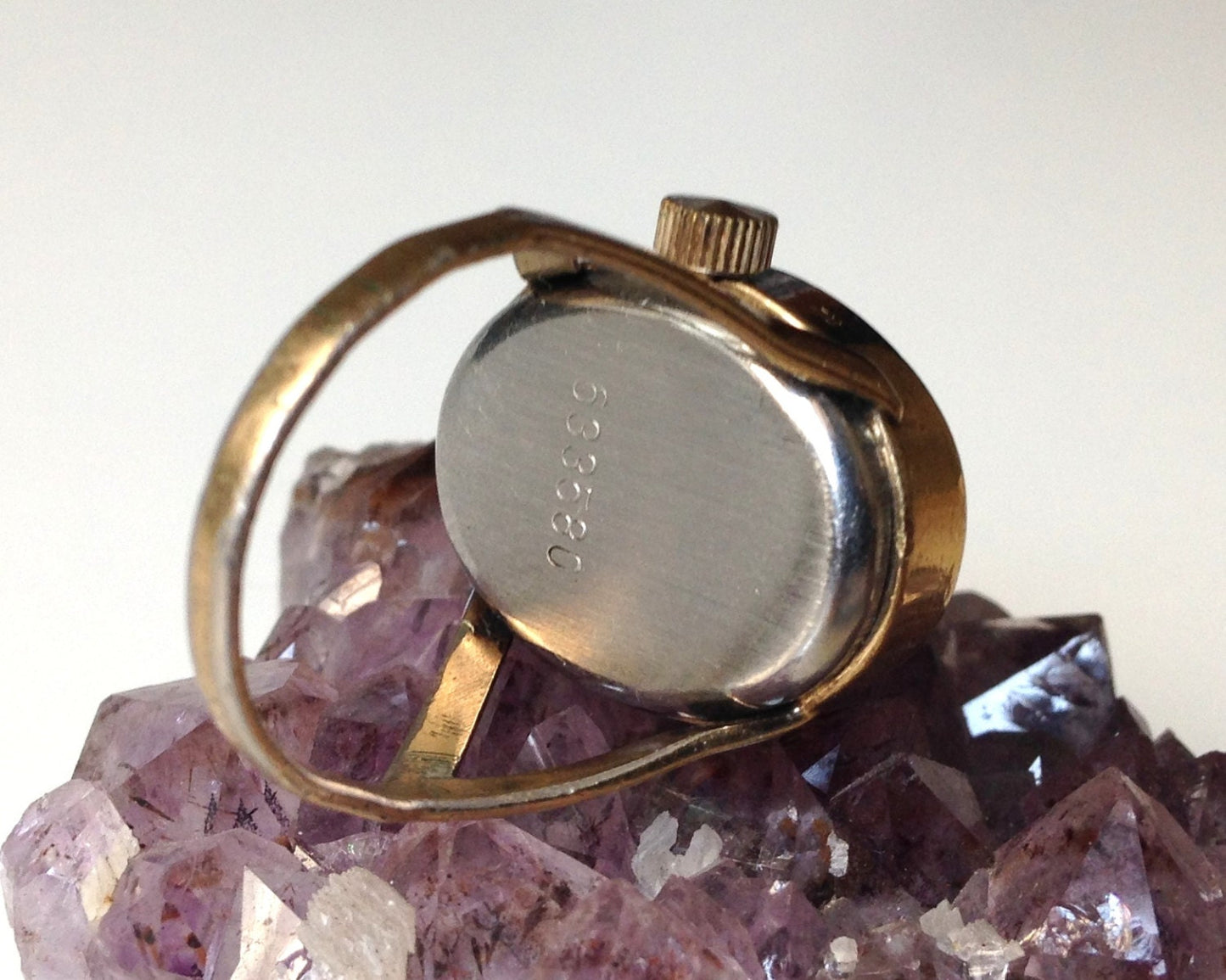 Vintage ring watch ,Gold Ring watch ,Soviet watch ,Ukraine watch , gold watch , Christmas Gift, Women watch Mechanical watch "Chaika"