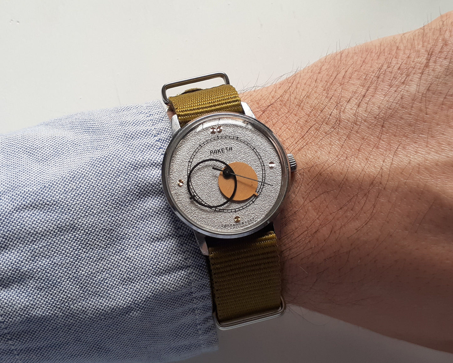 Soviet watch "Raketa" , Copernicus watch, Moon watch , Sun watch