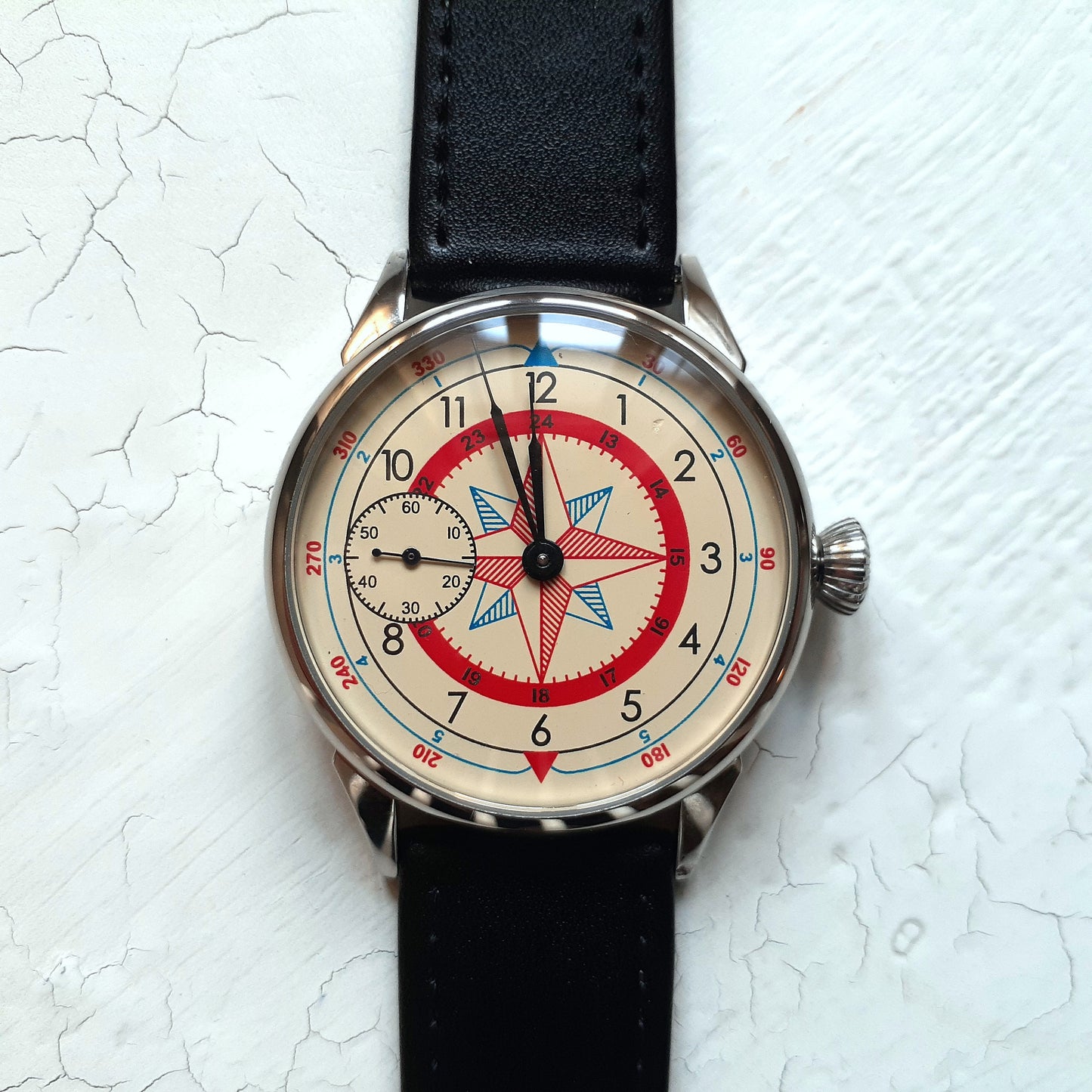 Soviet watch "Molnija"- "Wind Rose"