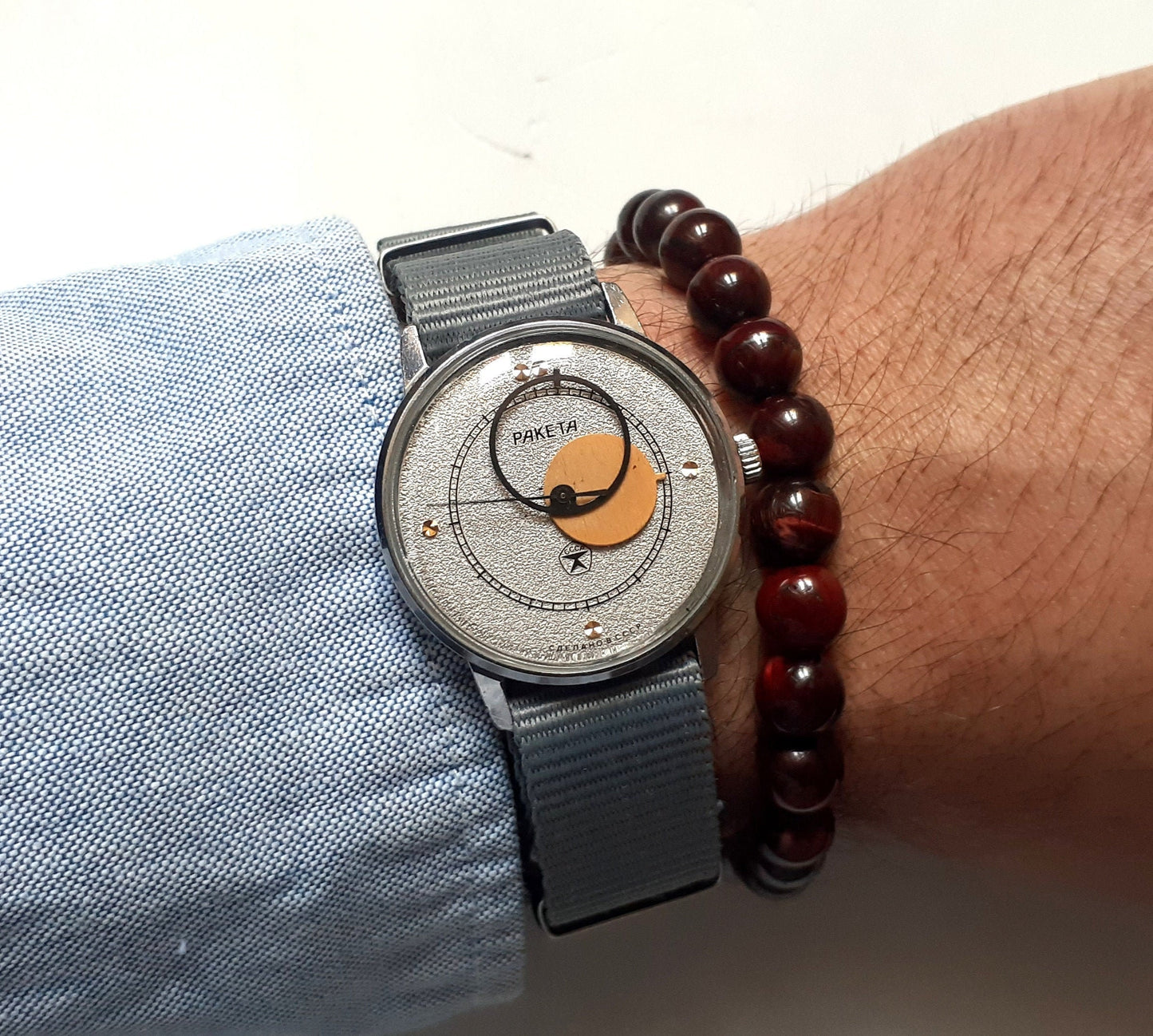 Soviet watch "Raketa" , Copernicus watch, Moon watch , Sun watch