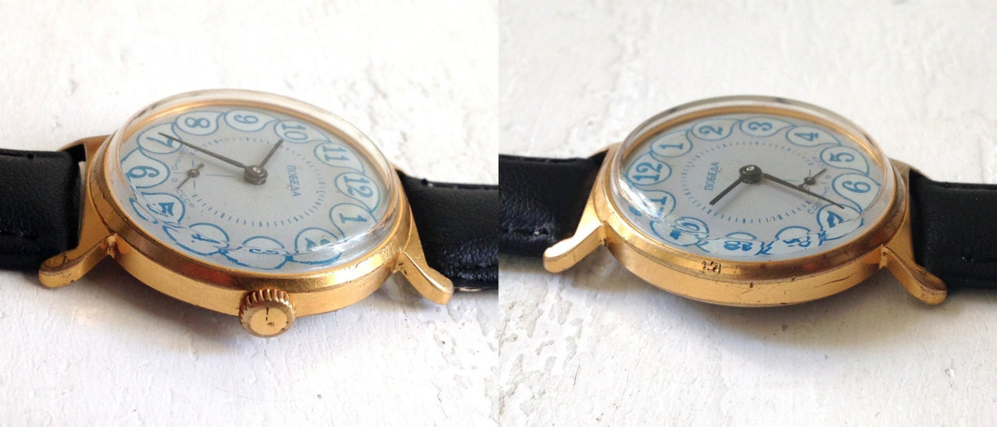 Soviet watch "Pobeda" ,Vintage Watch