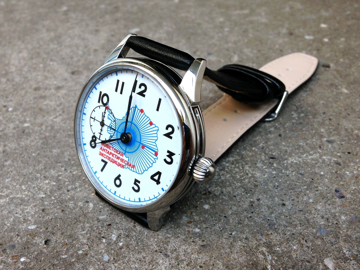 Soviet watch "Molnija"- "Soviet Antarctic Expedition", Vintage Watch ,Pocket watch, Russian watch