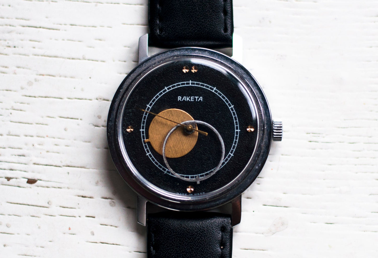 Rare watch, Soviet watch "Raketa", Ukraine watch ,Vintage Watch, Mens watch ,Mechanical watch, Moon Sun watch, boyfriends watch