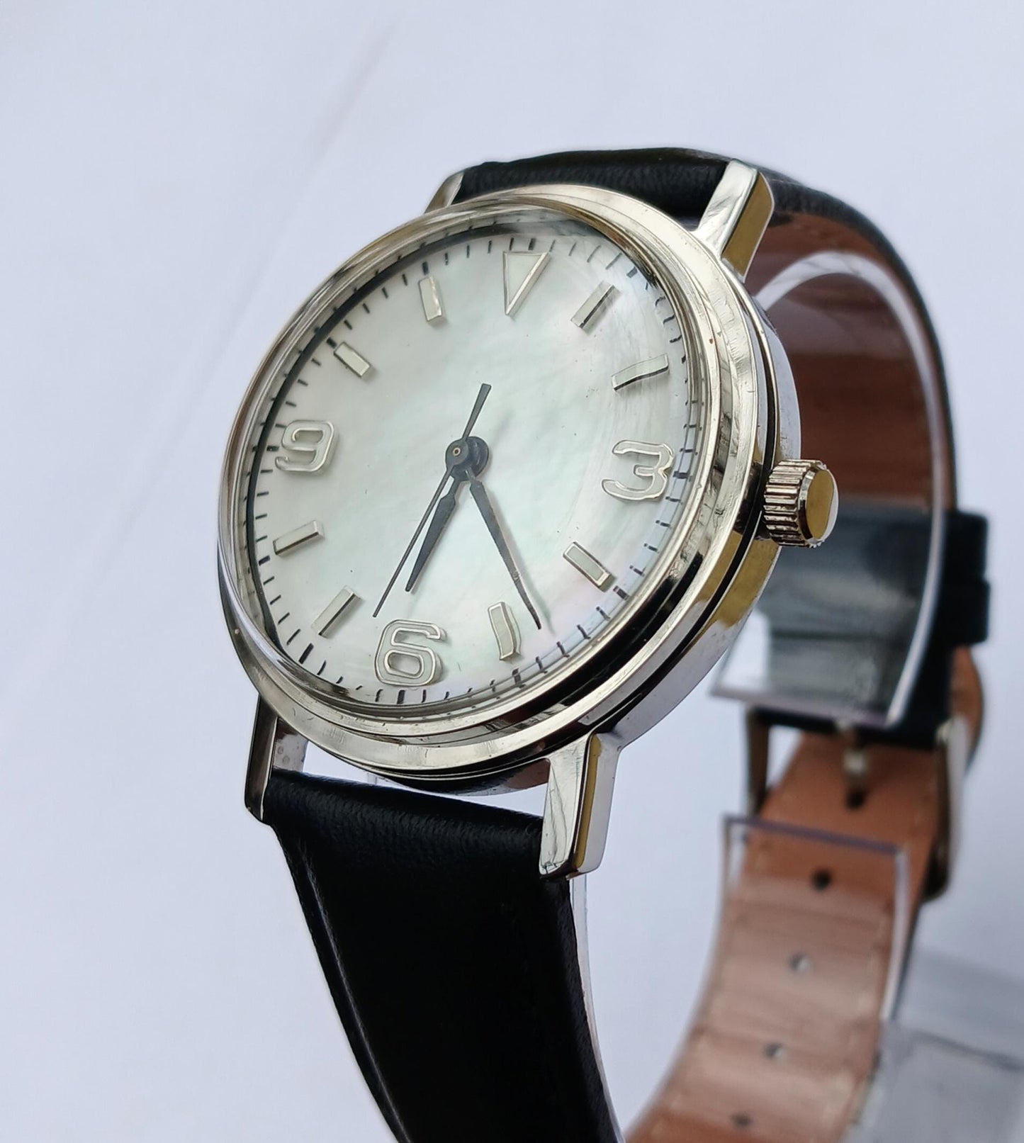 Pearl watch "Raketa" , Nacre watch , GEMSTONE Watch , Shell watch, Mother Pearl watch, Swiss watch