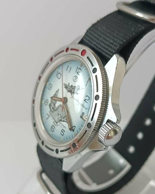 Divers watch "Vostok" ,Soviet watch  ,  Mens watch, Mechanical watch ,vostok watch, komandirskie