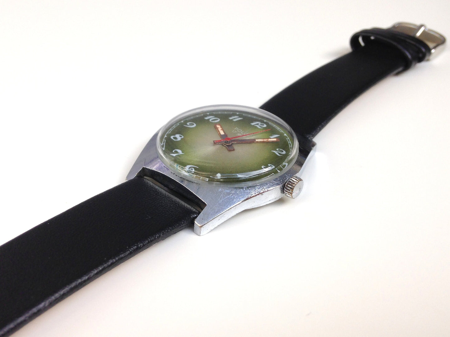 Soviet watch "Poljot",Men's watch, Green Watch, classic watch, Soviet watch ,Vintage Watch ,Mens watch
