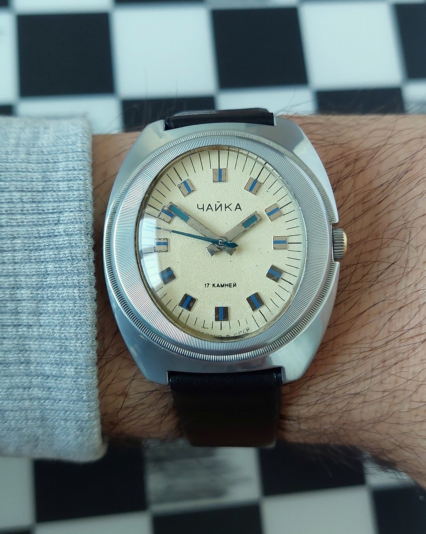 Egg watch "Chaika", rare watch , Soviet watch  , Vintage Watch