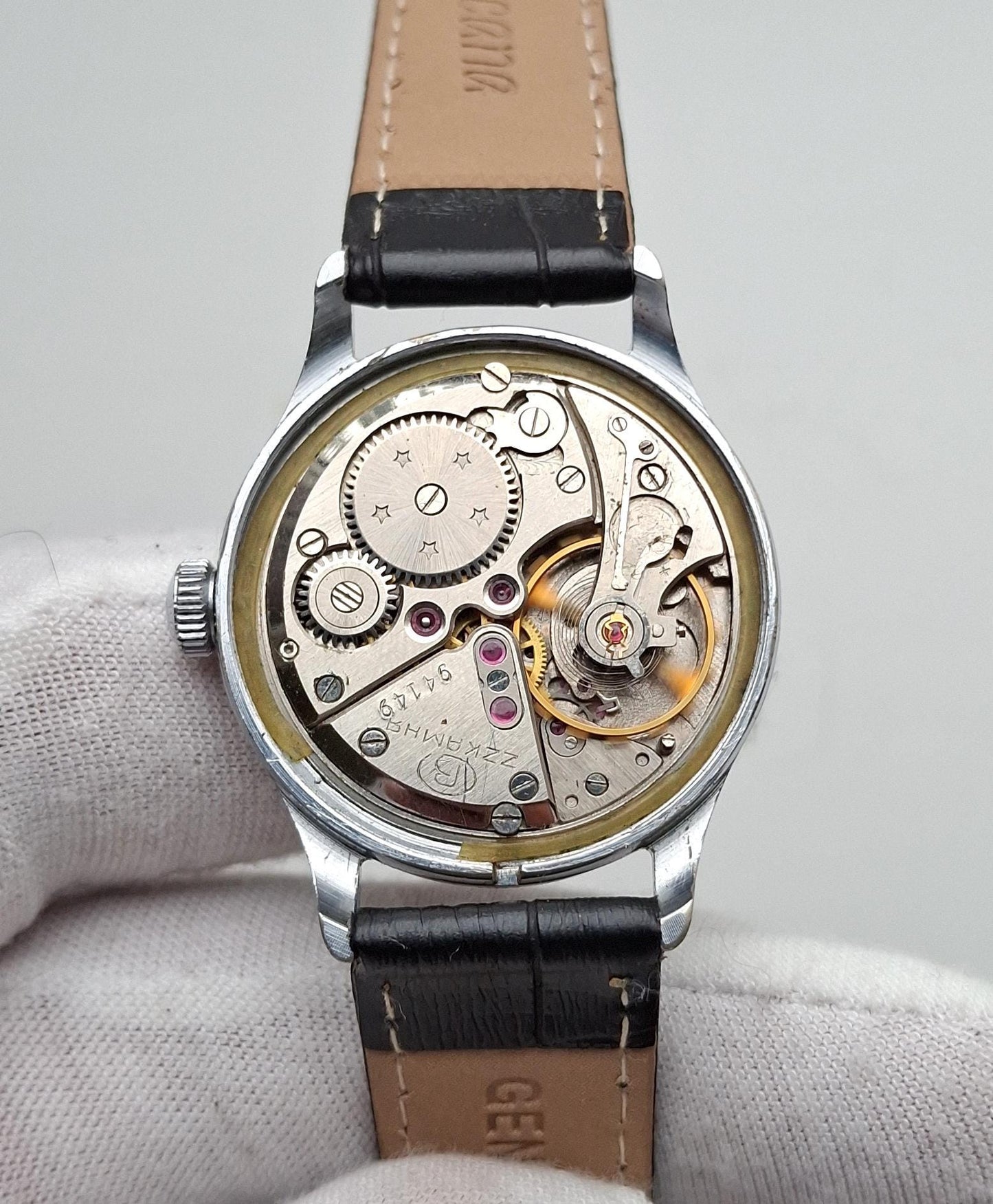 Soviet watch - "Wave" with Omega movement copy, Vintage watch