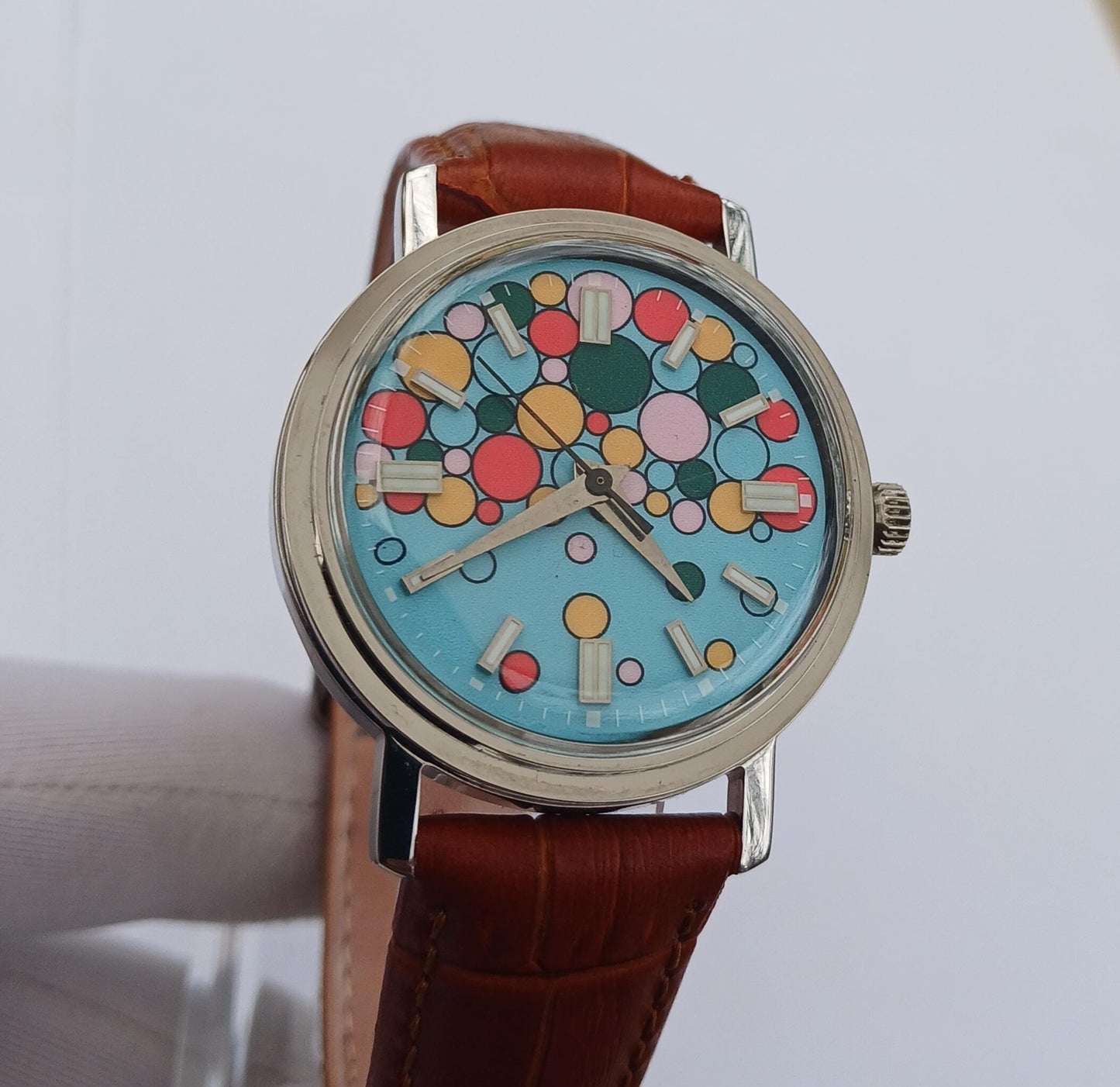 Bubbles watch "Raketa" , Rolex watch, Moon watch , Sun watch, Swiss watch