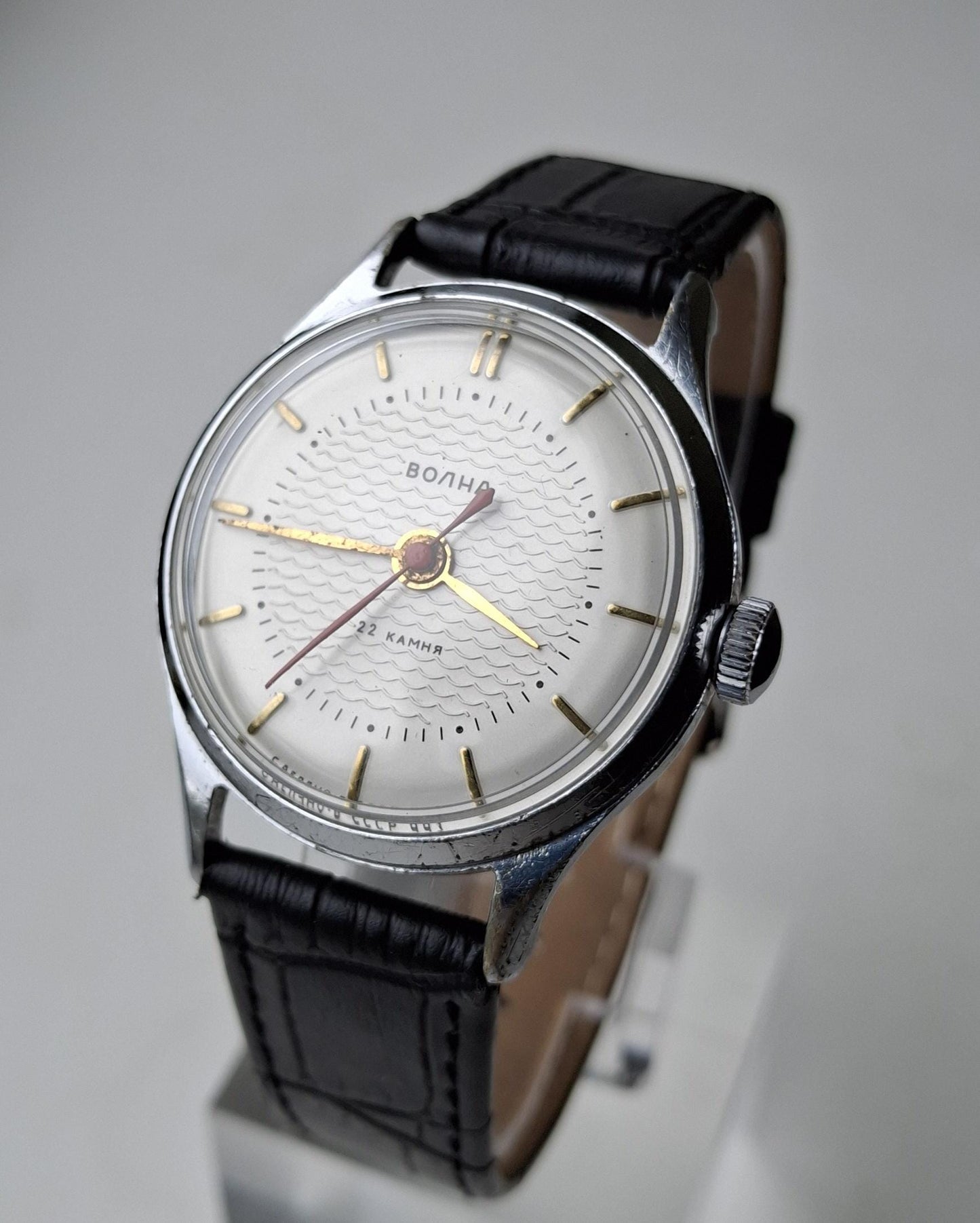 Soviet watch - "Wave" with Omega movement copy, Vintage watch