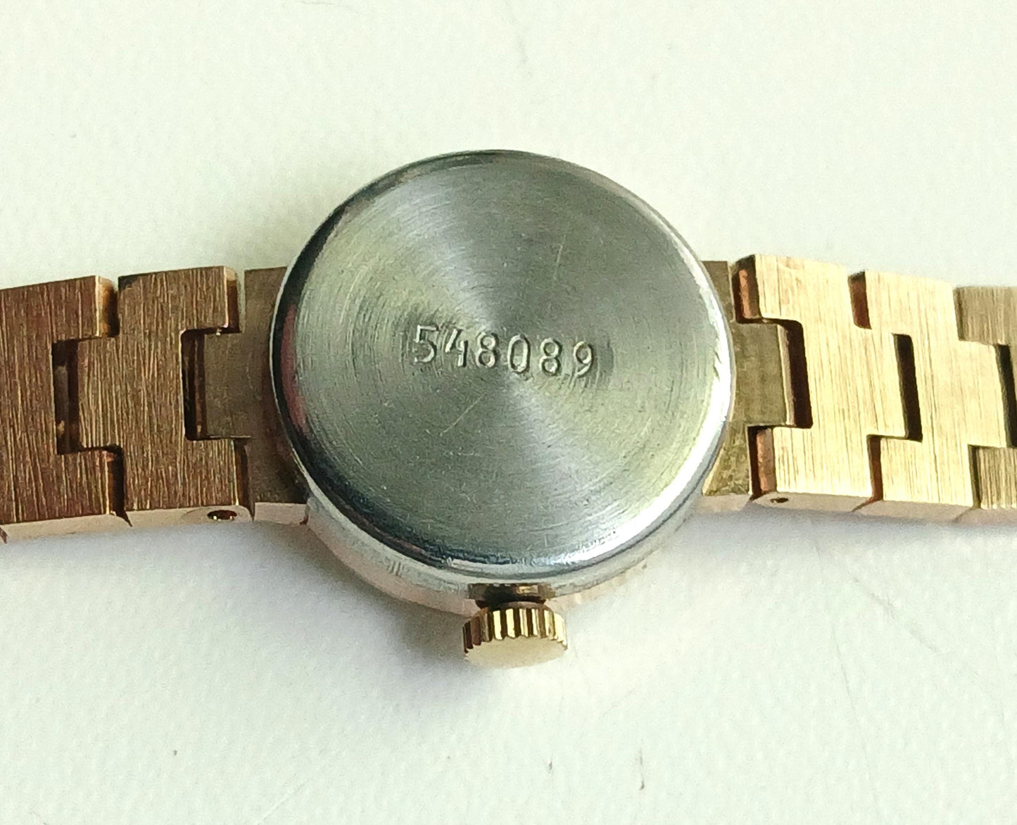 Soviet watch with box and papers ,  watch "Chaika" , Vintage Watch  ,Womens watch ,gold plated watch , Mechanical watch