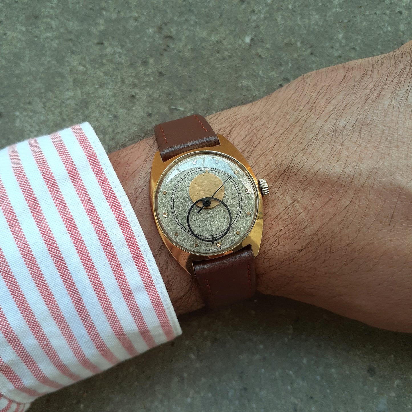 Soviet watch "Raketa", Ukraine watch ,Vintage Watch, Mens watch ,Mechanical watch, Moon Sun watch, boyfriends watch