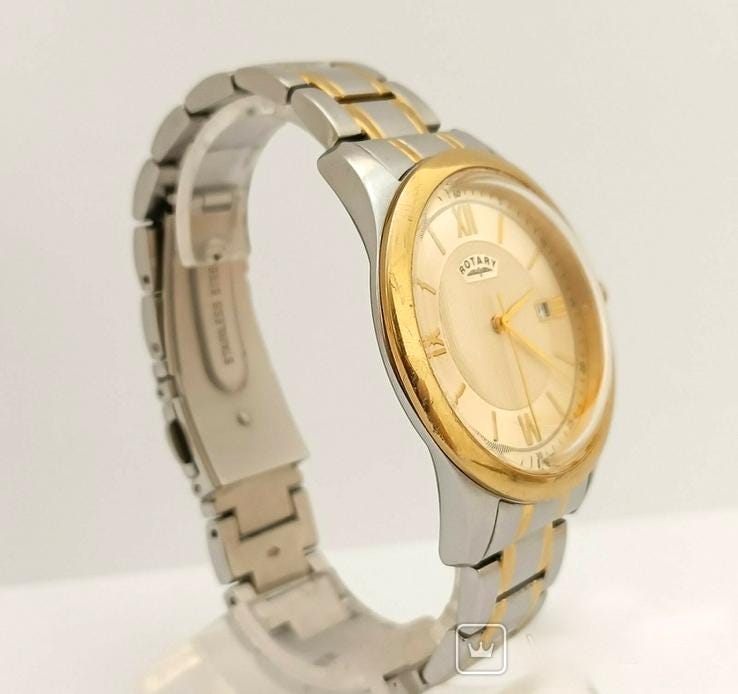 Swiss watch "Rotary", Vintage watch , Mens watch ,Mechanical watch men's watch - quartz watch