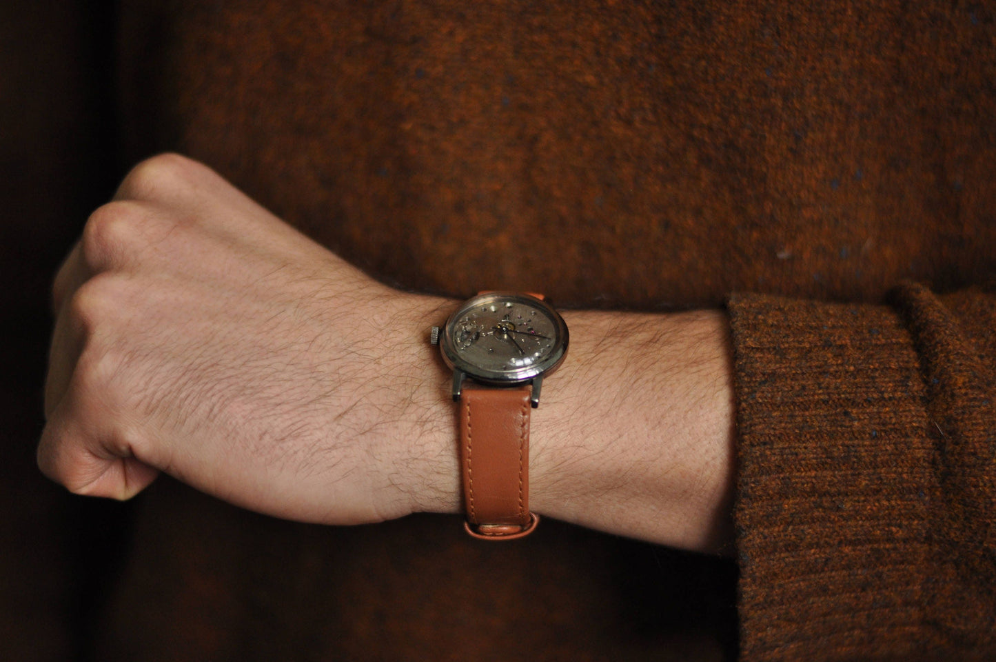 Skeleton Watch "Pobeda" - Vintage Watch