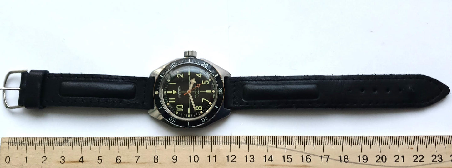 Aviator watch "Amphibian" "Wostok", Soviet watch , Men watch Mechanical watch