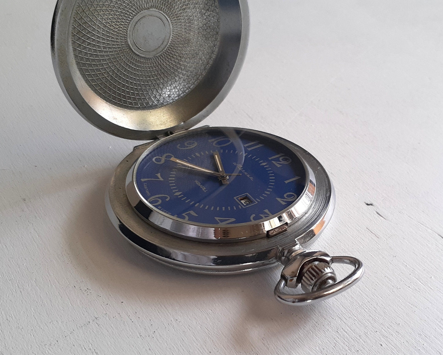 Soviet watch - "Molnija", vintage pocket watch