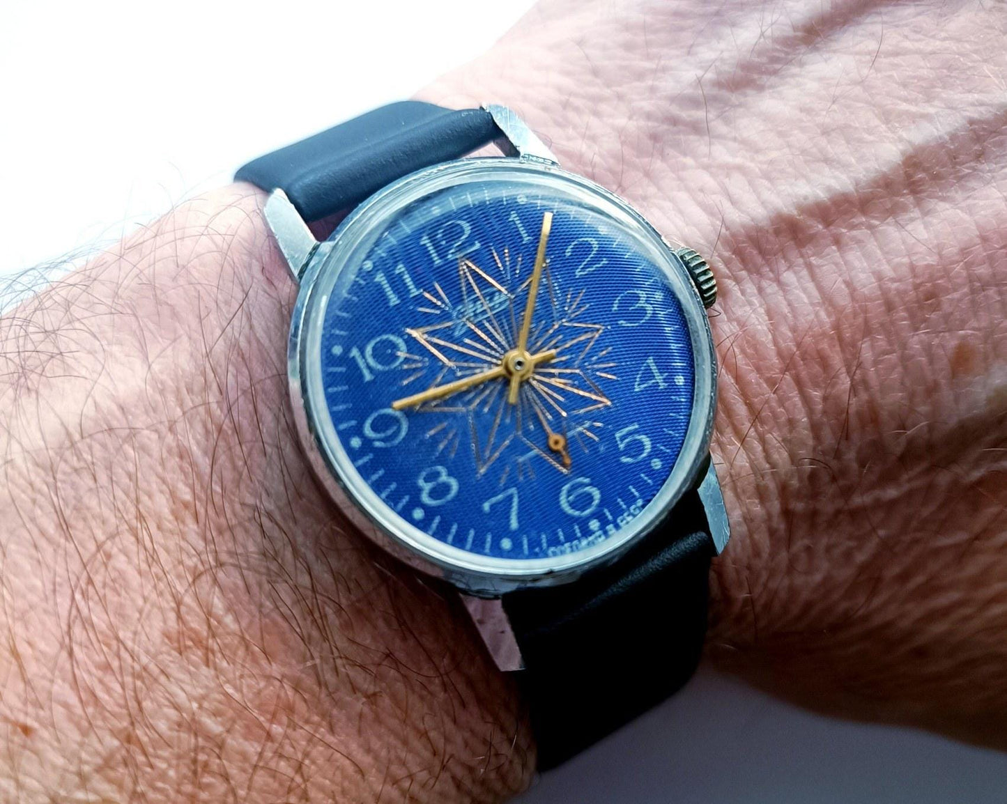 Soviet watch - "Pobeda", Ukraine watch, Vintage Watch, Personalized watch, Engraved watch ,mens watch , male watch, compass watch