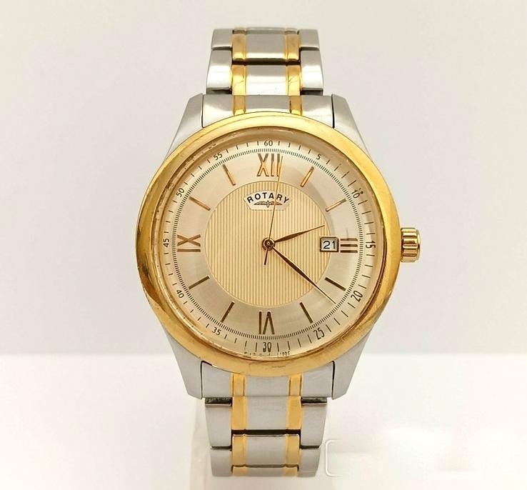 Swiss watch "Rotary", Vintage watch , Mens watch ,Mechanical watch men's watch - quartz watch