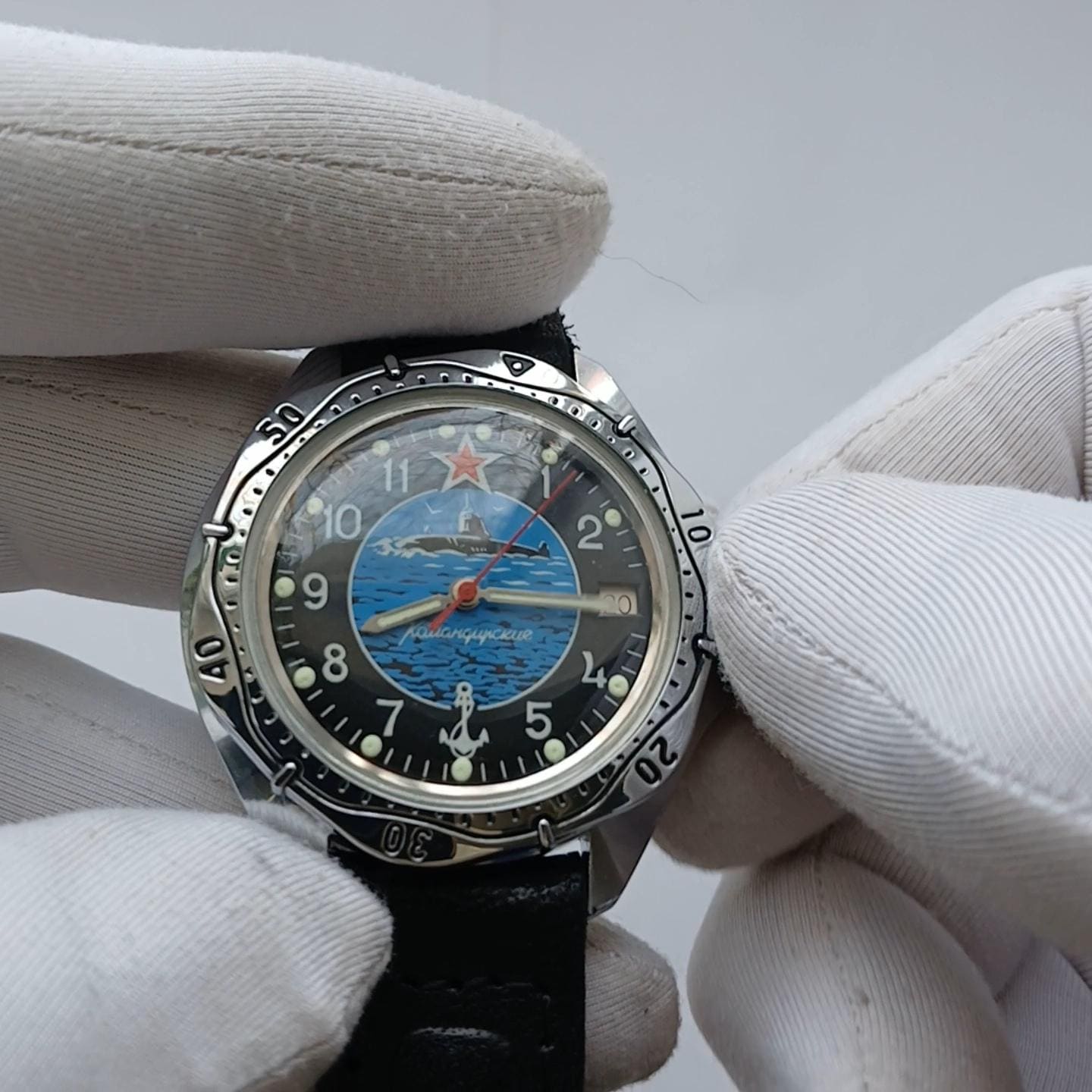 Submarine watch "Amphibian" "Wostok", Soviet watch , Men watch Mechanical watch
