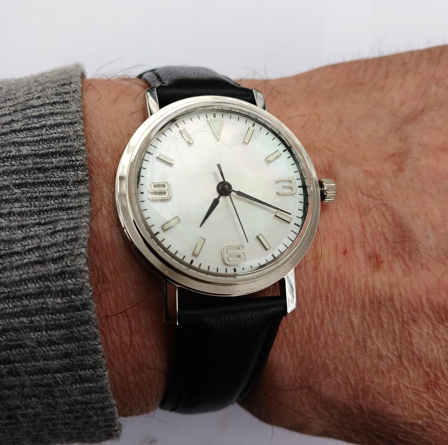 Pearl watch "Raketa" , Nacre watch , GEMSTONE Watch , Shell watch, Mother Pearl watch, Swiss watch