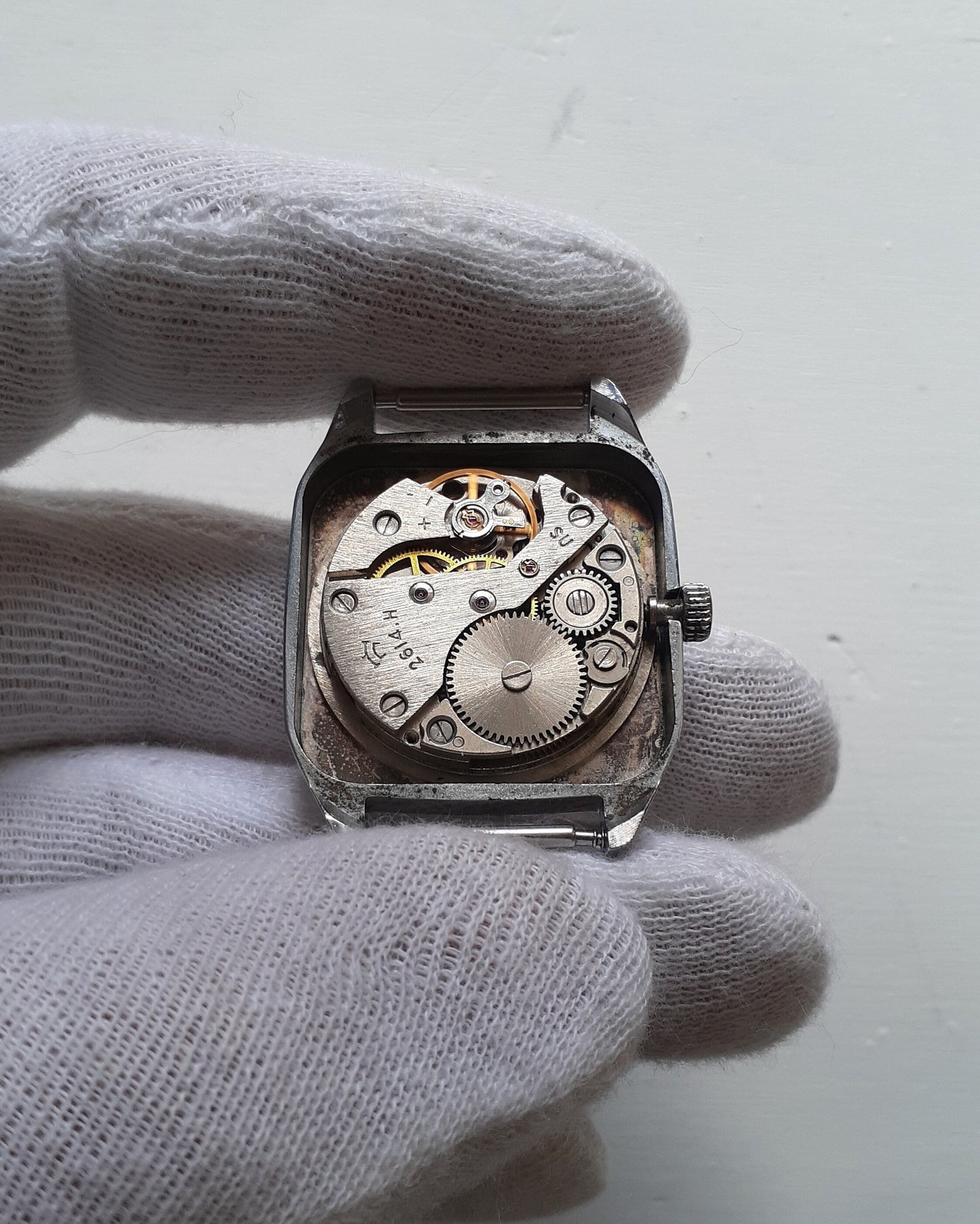 Vintage Watch "Copernicus" , Sun and Moon watch, sun moon watch, round hands watch