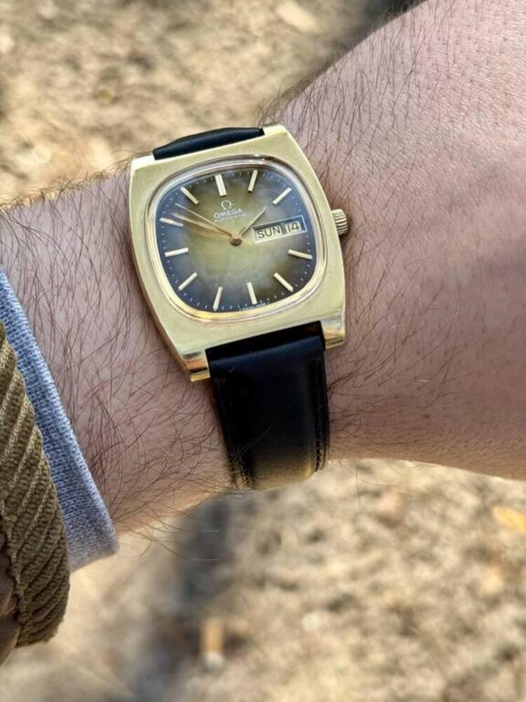 Omega watch "Genève" Ref. 166.0188 Automatic , Men’s Watch, Swiss Watch, Omega watch, Antique watch, Old Swiss watch