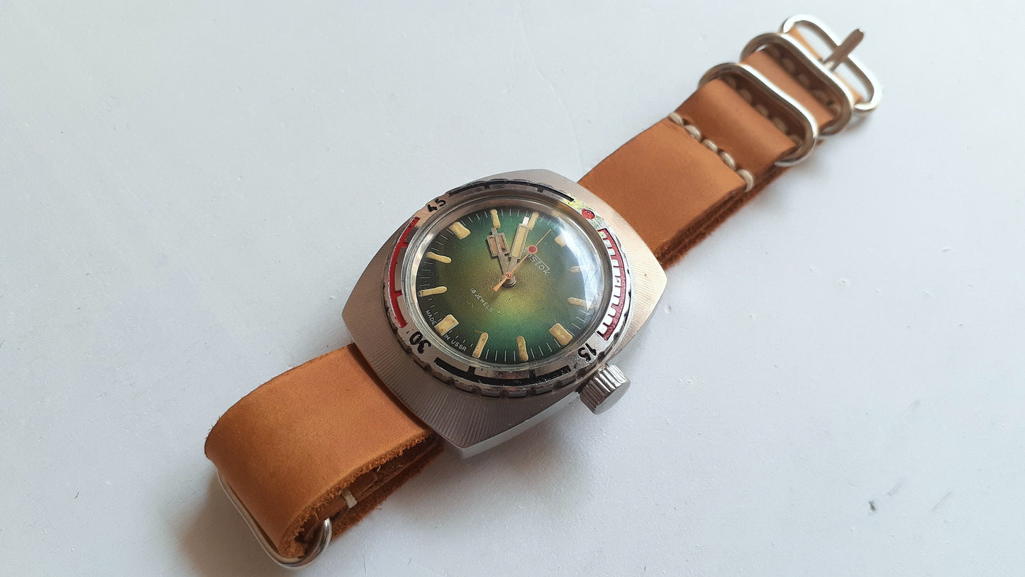 Dive watch "Amphibian" "Wostok", Soviet watch , Men watch Mechanical watch