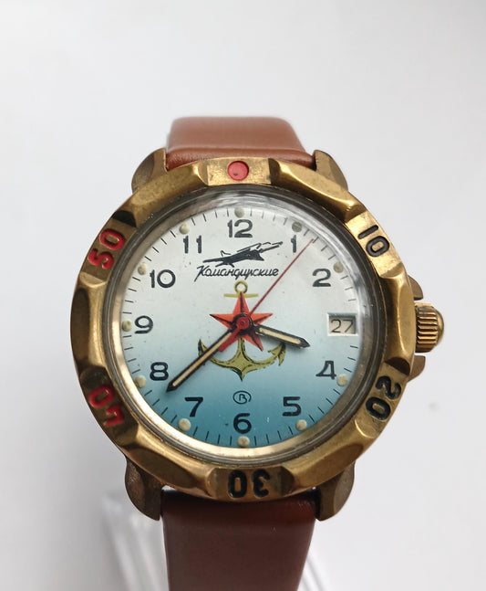 Aviator watch "Vostok" ,Soviet watch  ,  Mens watch, Mechanical watch ,vostok watch, komandirskie