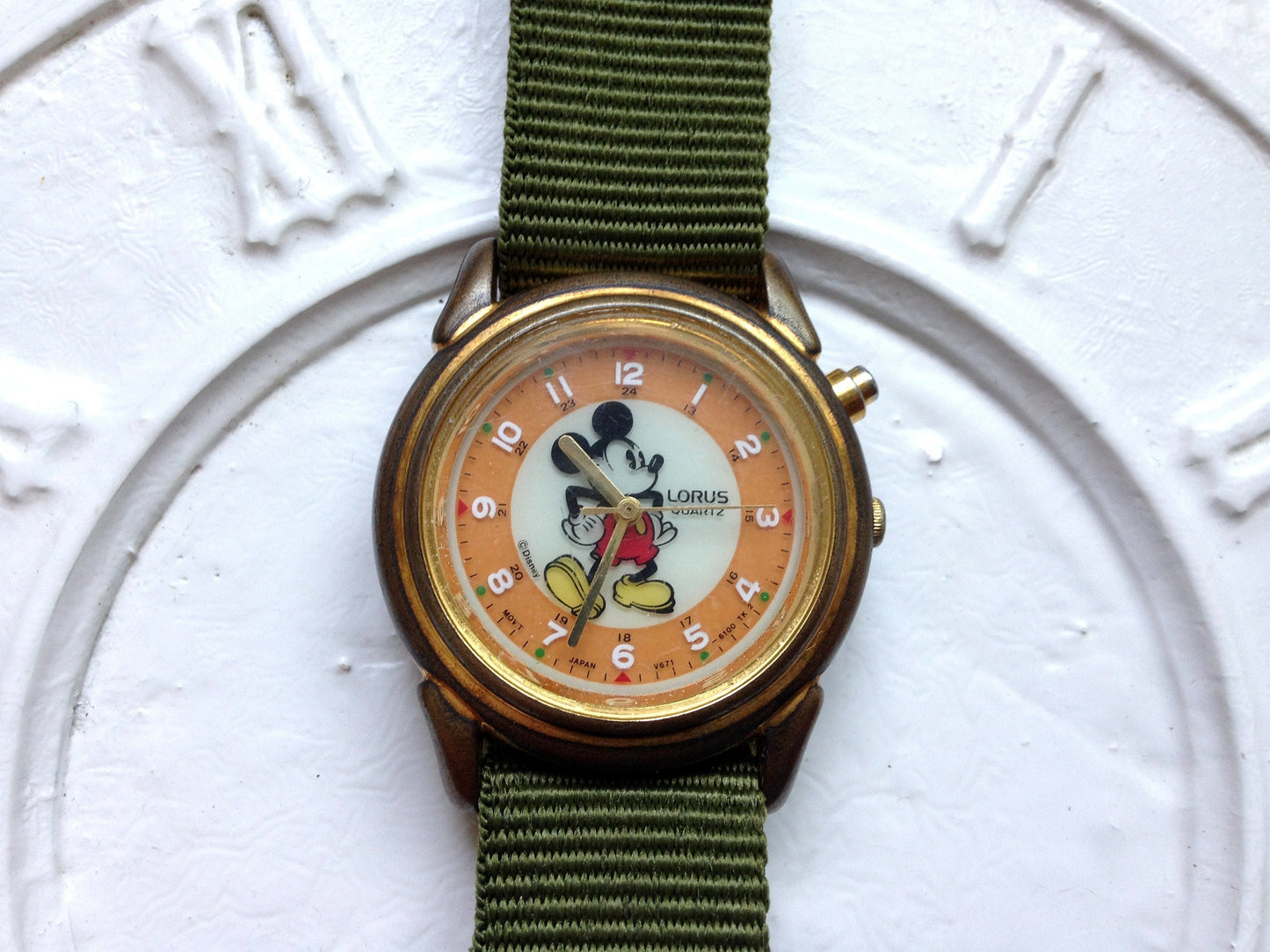 Vintage Watch "Mickey Mouse" ,Japan watch , Disney Watch