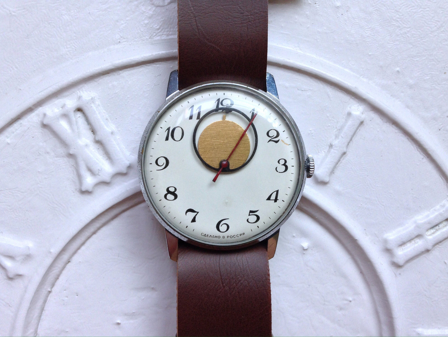 Vintage watch "Copernicus" , Copernicus watch, Sun and Moon watch