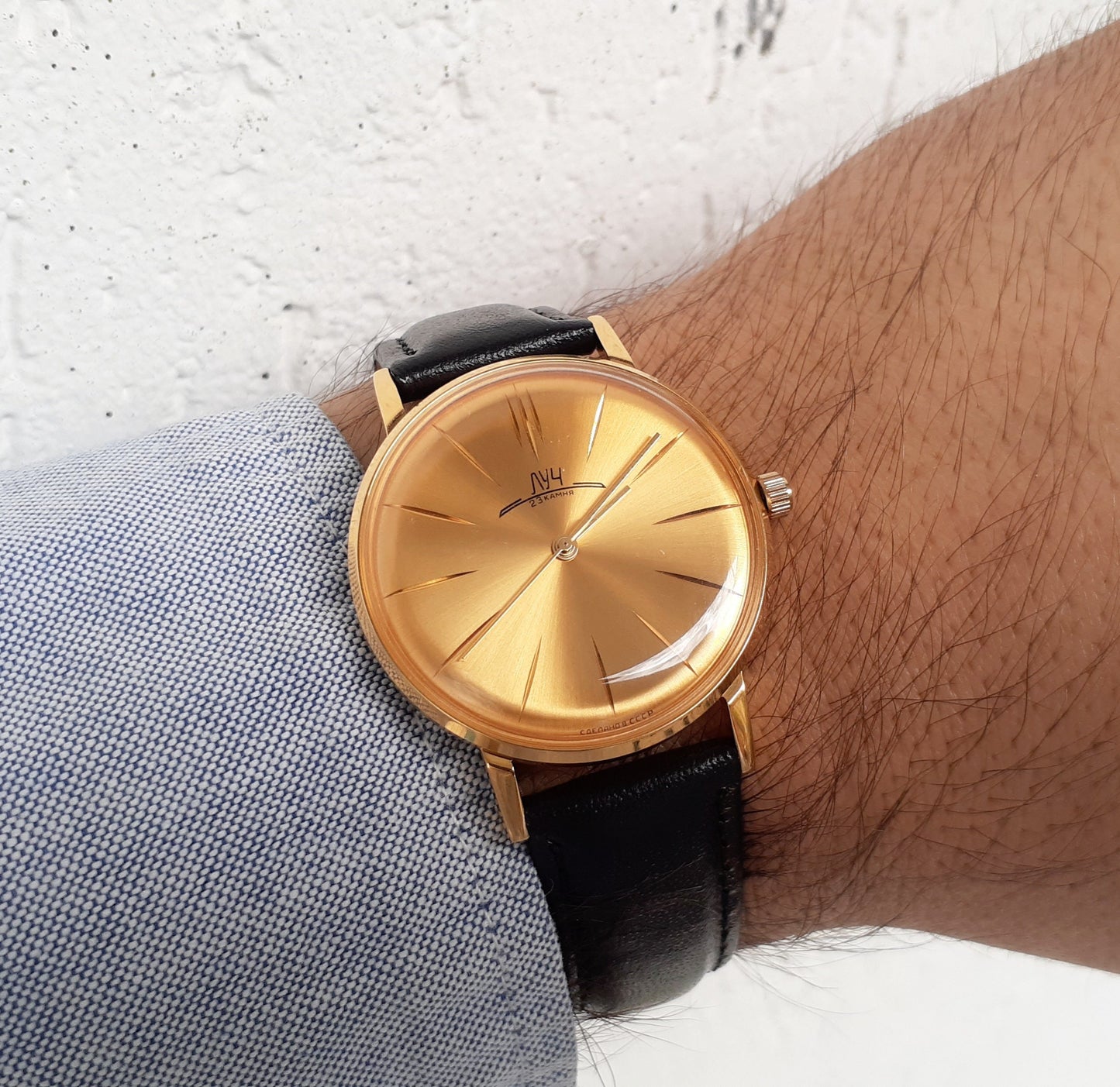 Soviet watch "Poljot De Luxe"
