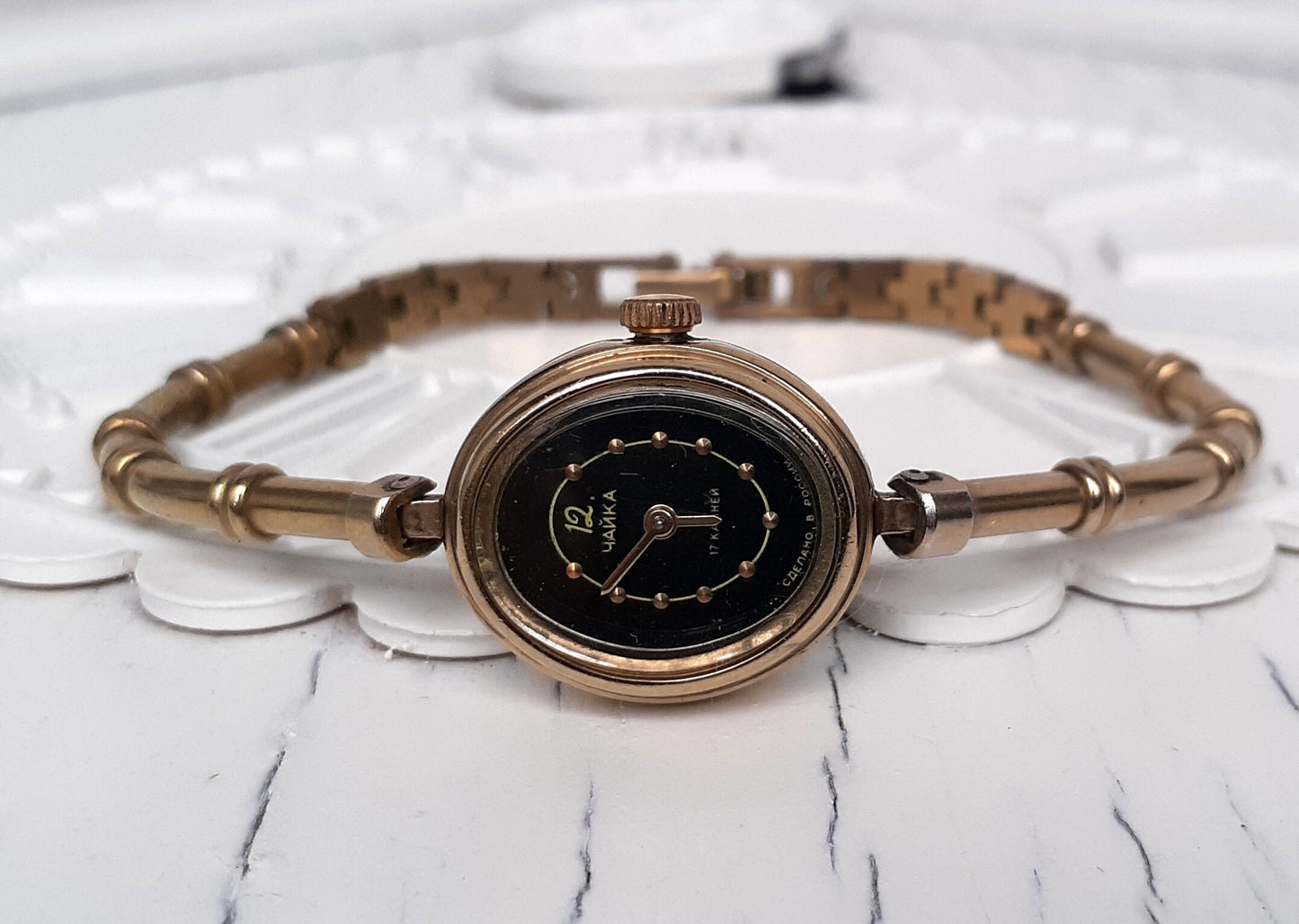 Soviet watch - "Chaika" with beautiful bracelet