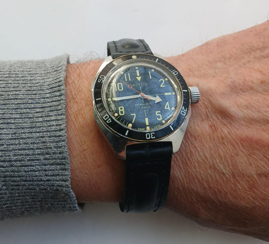 Aviator watch "Amphibian" "Wostok", Soviet watch , Men watch Mechanical watch