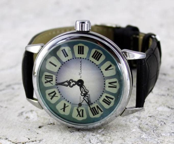 Soviet watch "Molnija", Vintage Watch , Mens watch, "Marriage" watch ,Pocket watch, Ukraine watch