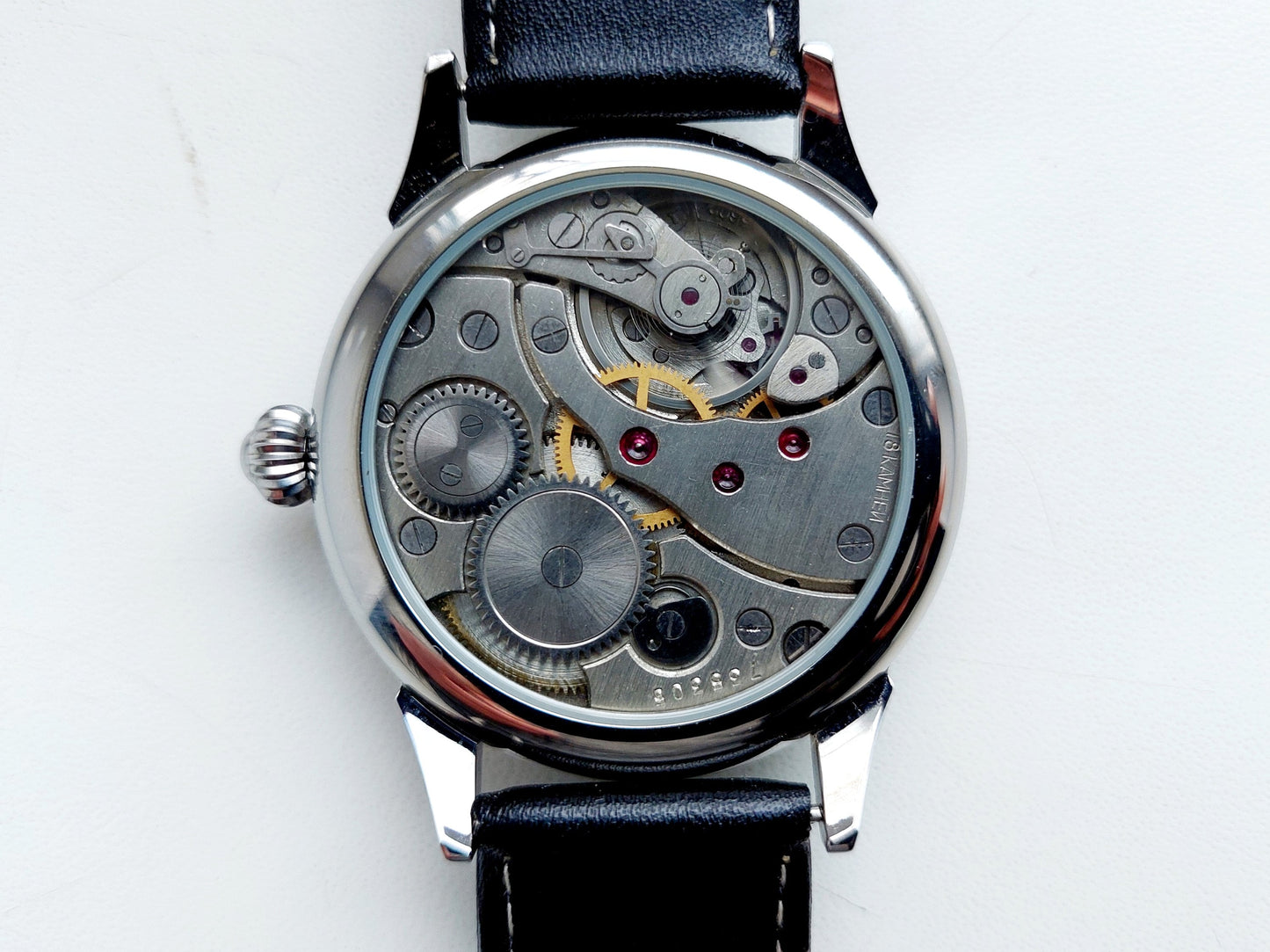 Soviet watch "Molnija"- "Troops of radiation, chemical and biological protection of the USSR", vintage watch